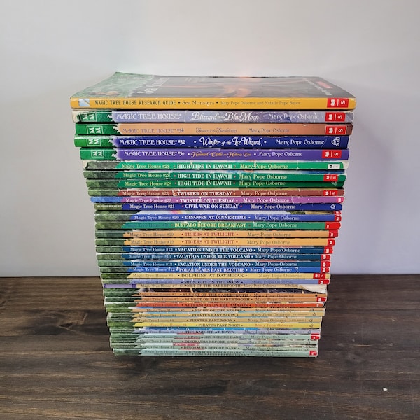 Collection Build A Book Lot CHOISIR DES TITRES Livres Magic Tree House par Mary Pope Osborne Broché des années 90 102121