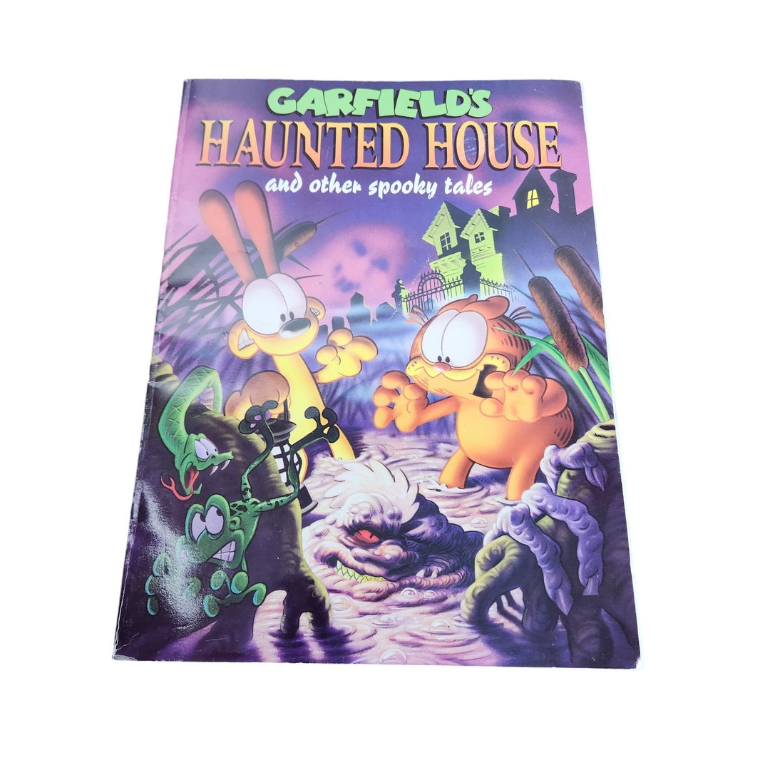 Garfield's Haunted House Halloween Paperback Book Vintage P1583 - Etsy