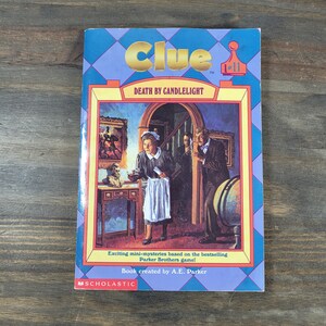 CLUE and CLUE JR Build a Book Lot Choose Titles Mystery Novels by A.E ...