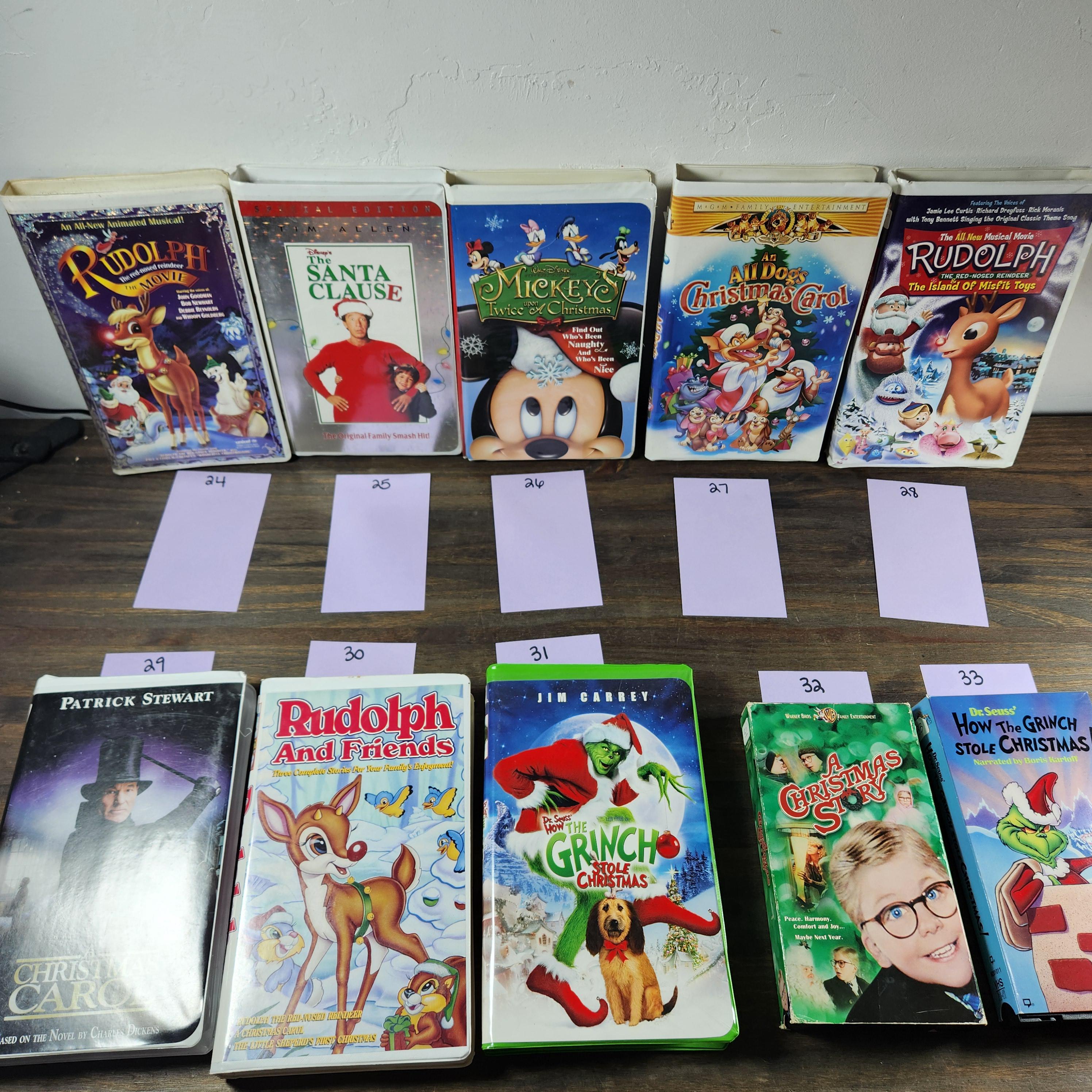 VHS タイトルを選択 ホリデー クリスマス イースター 子供向け