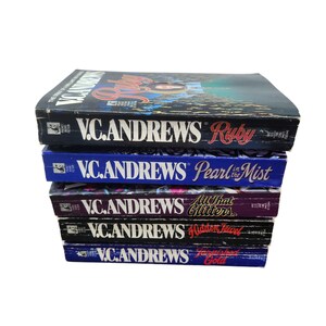 V.C. Andrews Landry Series Set completo 5 libri tascabili 1a edizione Copertine a buco della serratura L3064