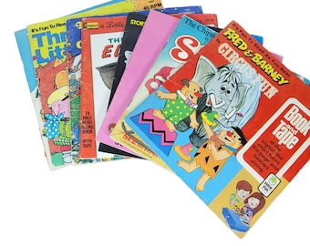 GOLDEN BOOKS Kid Stuff Atari Disney Peter Pan Paperbacks Picture Books that go with Cassette Tapes or Records NO Tapes Records Vintage
