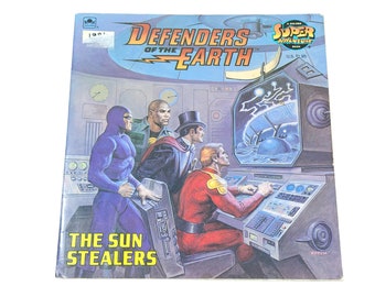 Defenders of the Earth: THE SUN STEALERS Super Adventure Book Golden P1013