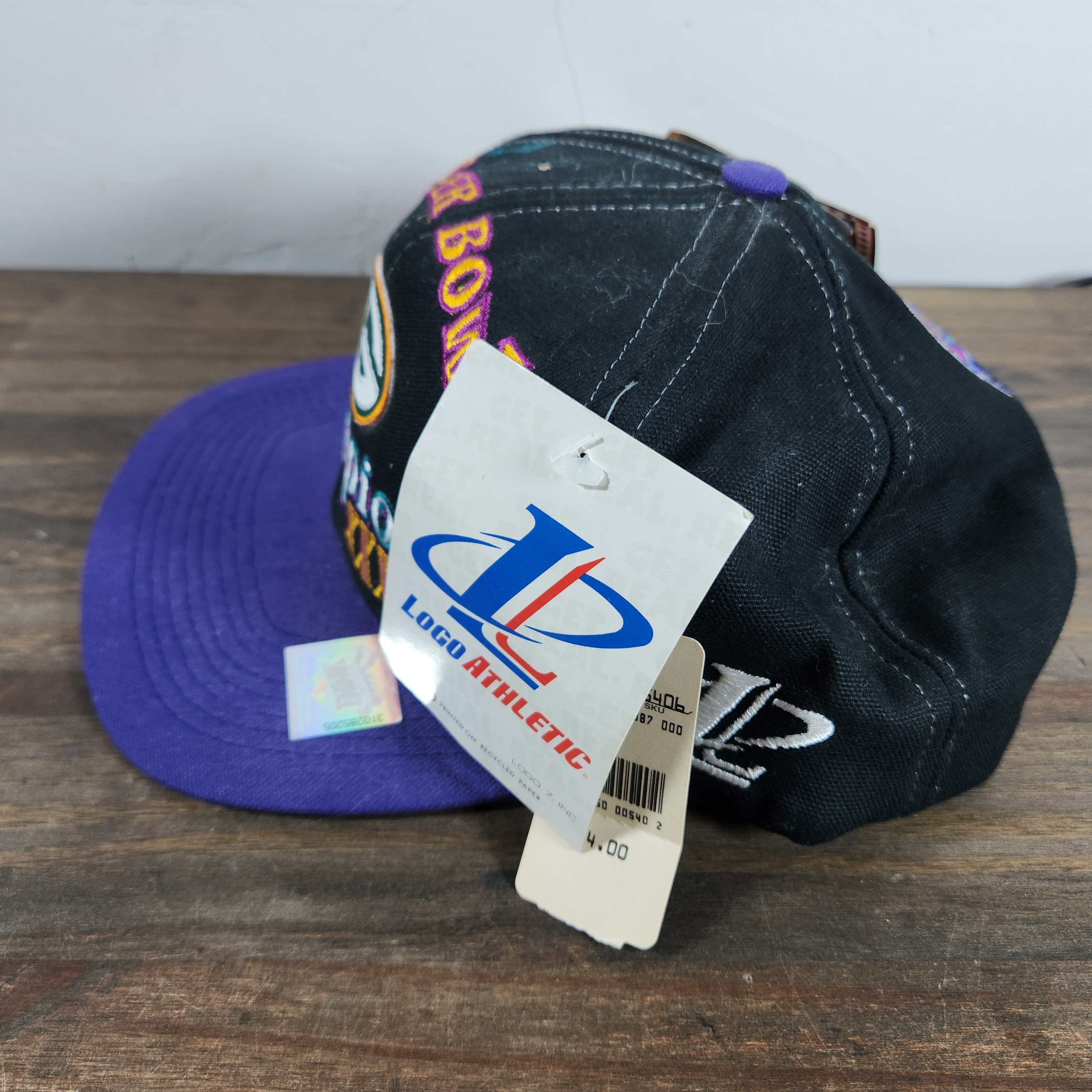 Green Bay Packers Super Bowl XXXI 31 Champion Snapback Hat 90s 1996 Vintage With Sticker and Tags Sb12 Etsy UK