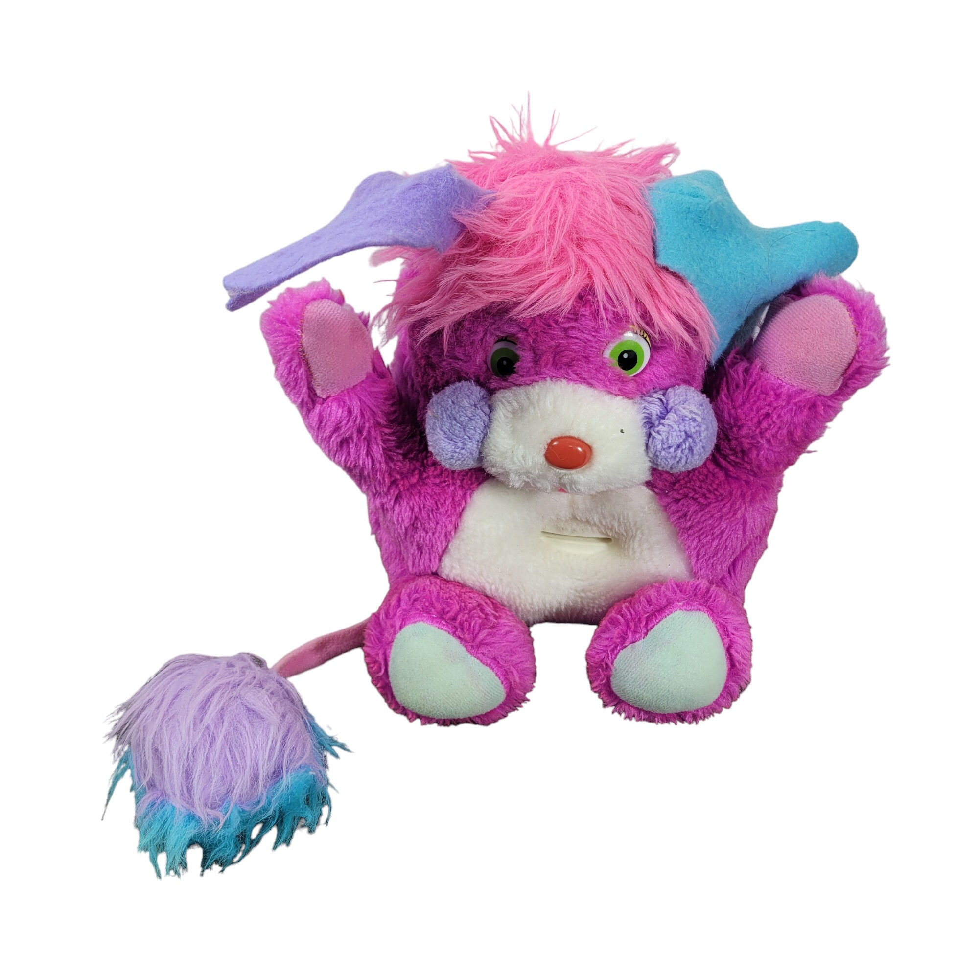Packy Popple Piggy Bank Stuffed Animal Plush Toy Coin Bank Purple