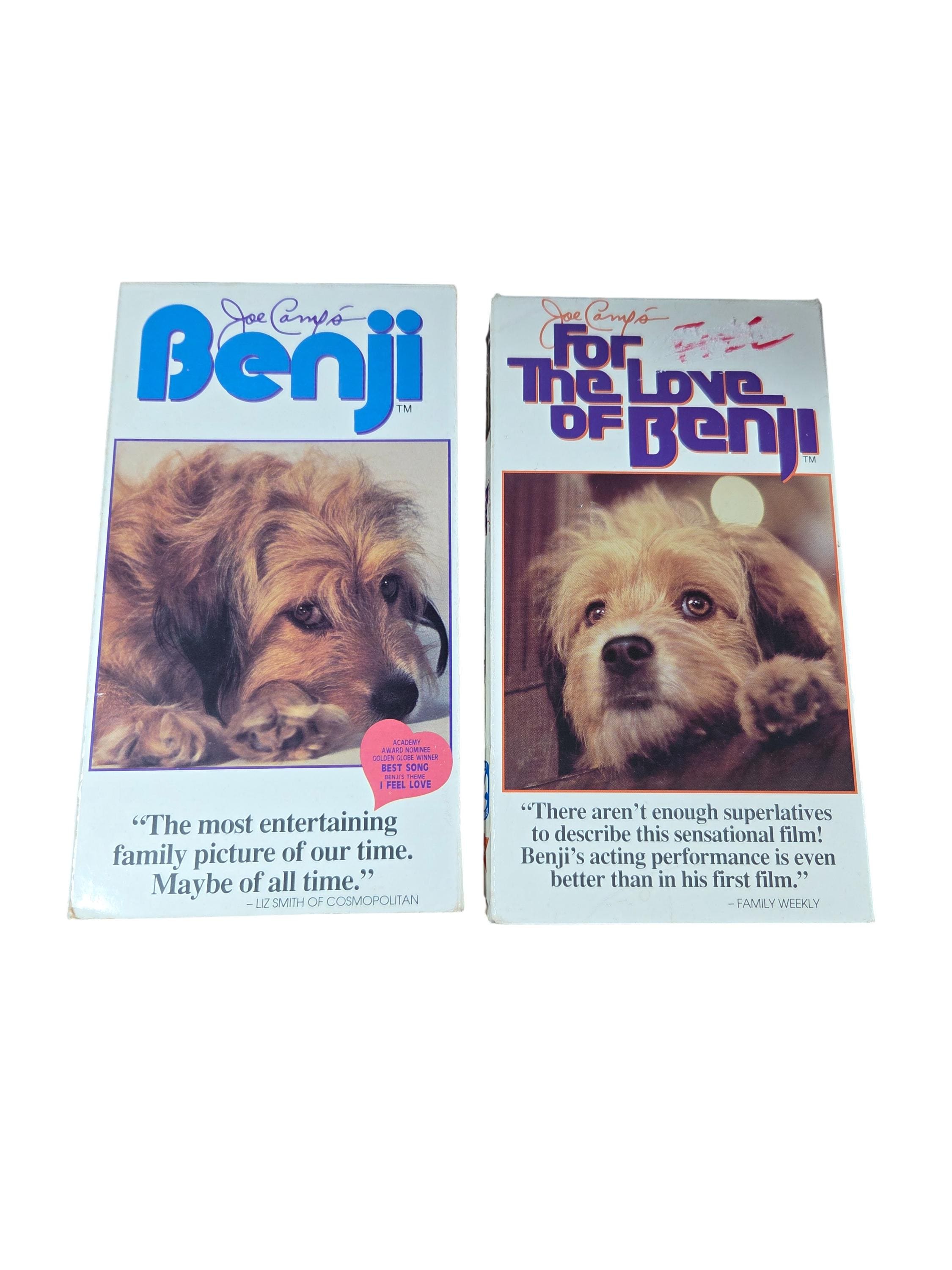 Benji the Dog VHS Movies Books Bundle Lot L3799 - Etsy