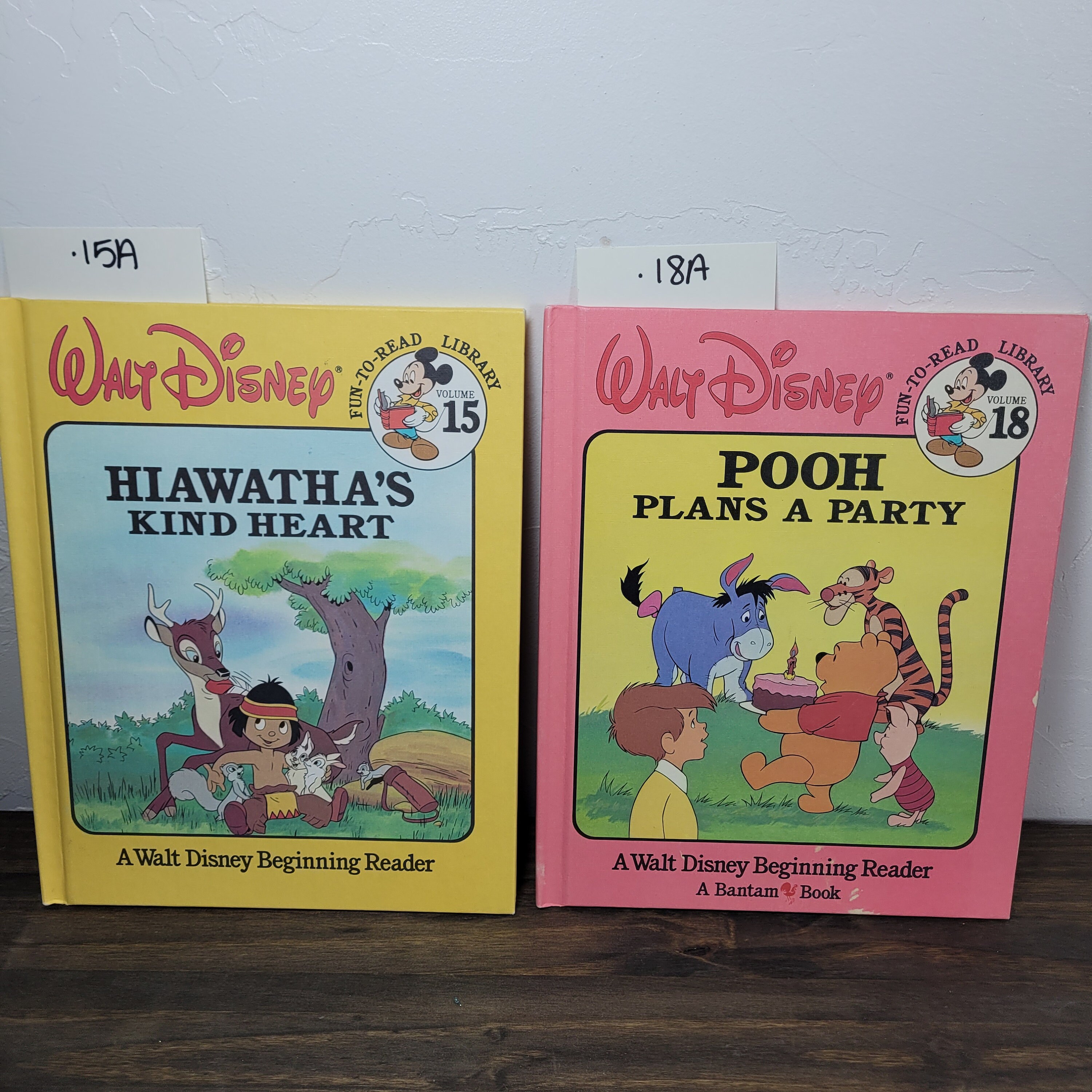 10) Walt Disney Fun to Learn Library Set 1-8,12,19 Books Lot
