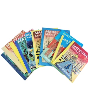 Madeline Books by  Ludwig Bemelmans Vintage Choose Title