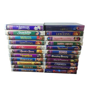 DISNEY Masterpiece y Masterpiece Collection VHS ELEGIR Títulos Clamshell Infantil Infantil Animación Video Cassette Cintas Películas Vintage