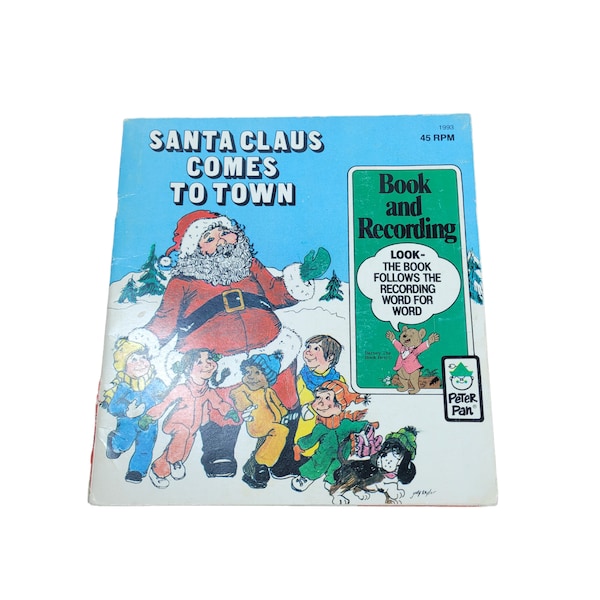 Weihnachtsmann kommt in die Stadt Buch und Schallplatte keine Schallplatte Peter Pan Taschenbuch P1151