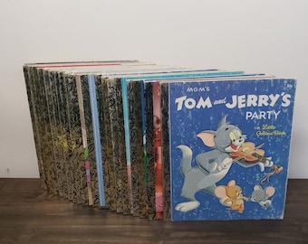 PETITS LIVRES D'OR Dessins animés et personnages Jouets pour téléviseurs Construisez un lot Choisissez des titres vintage Différentes années