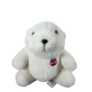 Coca Cola Plush Polar Bear 1993 8” Stuffed Animal Vintage b9