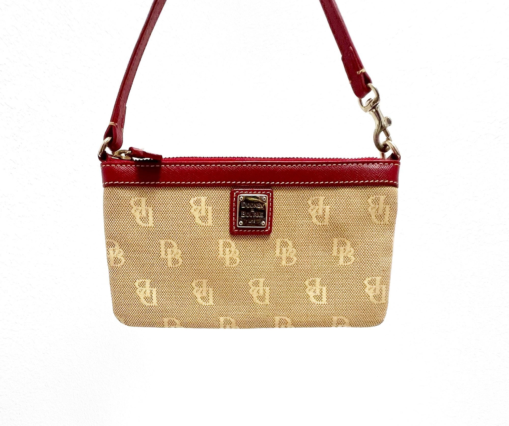 Dooney & Bourke Borsa A Mano Tucker Tote - Cotone Rivestito Rosso, Dettagli In Pelle E Hardware Oro, Taglia Unica - 3