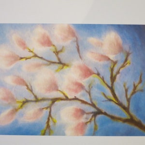 Magnolias - Table saisonnière - Waldorf - Carte postale - Article n° BLPK16