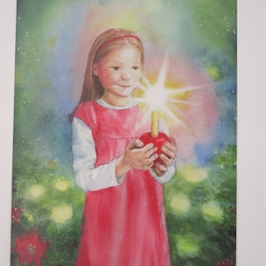 Advent Garden - Postcard - Seasonal Table - Waldorf - Advent - Christmas - Winter - Art. No. WIPK216