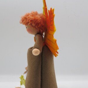 Autumn Fairy Flower Child Waldorf Nature Table image 4