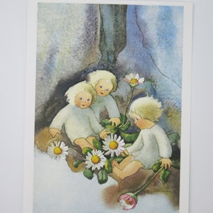 Margherita - cartolina - tavolo stagionale - decorazione estiva Waldorf - articolo n