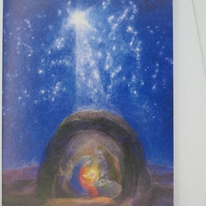 Weihnachten  - Doppelkarte mit Umschlag - Jahreszeitentisch - Advent - Winter - Waldorf- Art. Nr. WIPK86
