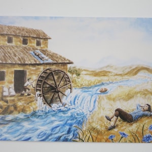 The Miller's Sons - Cartolina per la tavola stagionale - Autunno - Waldorf - Art. No.HEPK263