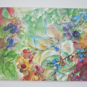 Ti piacerebbe assaggiare?  - Cartolina - Tavola Stagionale - Waldorf - Estate - Elfi - Art. SOPK153