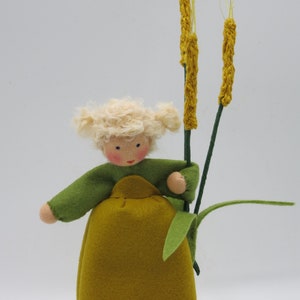 Wheat Girl Nature Table Waldorf Flowerchild image 6