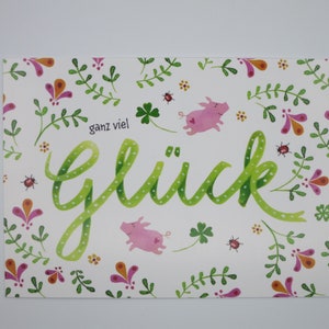 Buona fortuna - biglietto d'auguri - cartolina - articolo n. GRPK62