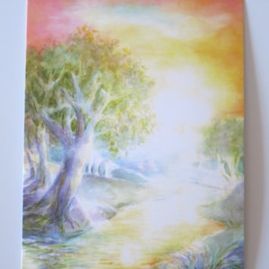Alba - Cartolina per la tavola stagionale - Estate - Waldorf - Arte. SOPK348