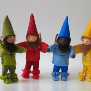 Maths Dwarf-  Gnome - Flower Child - Waldorf