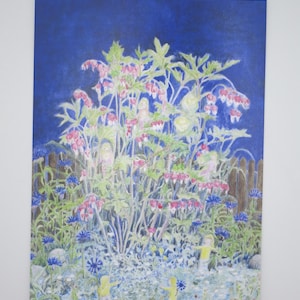 Cœur saignant - Carte postale pour la table de saison - Waldorf - Fleurs - Article n° FRPK276