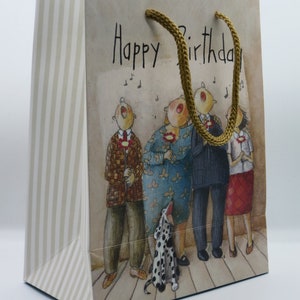 Geburtstagschor - Geschenktasche - Geburtstagsgeschenk - Geschenk verpacken - Geschenkverpackung - Art. GP37