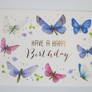 Joyeux anniversaire - carte d'anniversaire - carte postale - réf. GRPK110