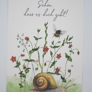 Schön, dass es dich gibt - Glückwunschkarte - Postkarte - Art.Nr. GRPK10