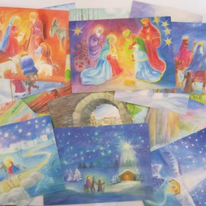 Karten Set Jahreszeiten Dorothea Schmidt- Postkarte für den Jahreszeiten - 16 Postkarten - Waldorf - Art.PKS26