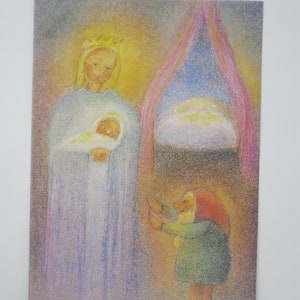 Rumpelstilzchen - Jahreszeitentisch - Postkarte - Waldorf -Märchen- Art. Nr. MÄRPK79