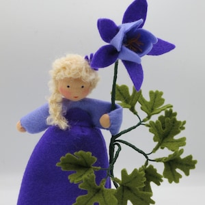 Columbine - Flower Child - Waldorf  Inspired - Nature Table