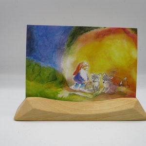 Kartenständer Classic - Waldorf - Jahreszeitentisch - Postkarte -Holz - Art. KH2