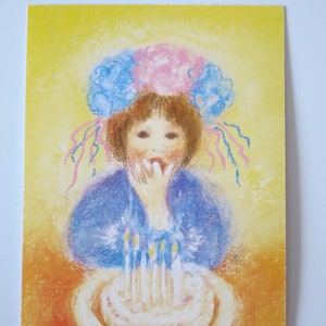 Aniversário - Postal para a Mesa Sazonal - Waldorf - Art.No.SOPK361