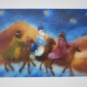 Tre Re - Tavola stagionale - Cartolina - Waldorf - Natale - Inverno - Articolo n. WIPK295