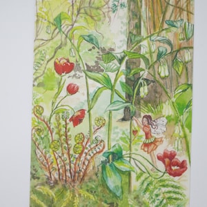 Elfenwald - Table saisonnière - Waldorf - Carte postale - Art.