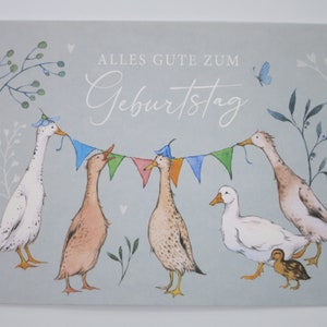 Alles Gute zum Geburtstag - Glückwunschkarte - Postkarte - Geburtstag- Art.Nr. GRPK83