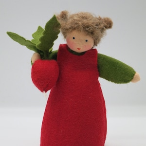 Radish - Flower Child - Waldorf - Nature Table- Handmade- Summer Decoration