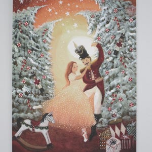 O Quebra-Nozes - Cartão Postal para a Mesa Sazonal - Waldorf - Natal - Item nº WIPK430