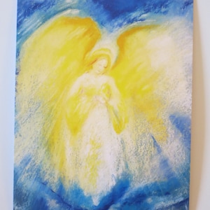 Engel - Jahreszeitentisch -  Waldorf - Postkarte - Weihnachten - Advent - Winter- Art. Nr. WIPK19