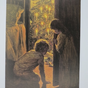 Der Christbaum - Postkarte für den Jahreszeitentisch - Waldorf - Advent - Weihnachtsbaum - Weihnachten - Kinder- Art. Nr. WIPK164