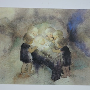Cristo Bambino - Tavola stagionale - Cartolina - Waldorf - Articolo n. WIPK106