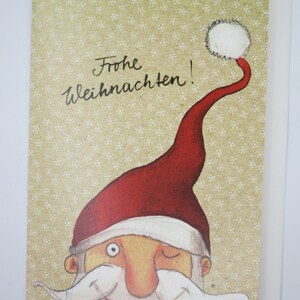 Frohe Weihnachten - Weihnachskarte mit Umschlag - Doppelkarte- Art. WK67