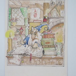 Magic Room - Carte postale pour la table de saison - Hiver - Waldorf - Réf. WIPK78