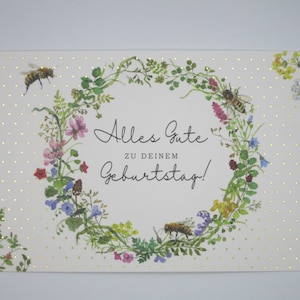 Alles Gute zu Deinem Geburtstag- Glückwunschkarte - Postkarte- Art.Nr. GRPK39