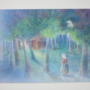 La Casa della Foresta - Tavola Stagionale - Waldorf - Cartolina - Art. SOPK198