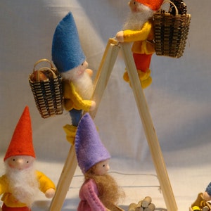 Dwarf-  Gnome - Winter - Flower Child - Waldorf